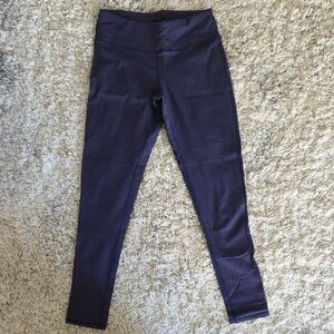 High-Waist Women's Leggings in Dark Navy